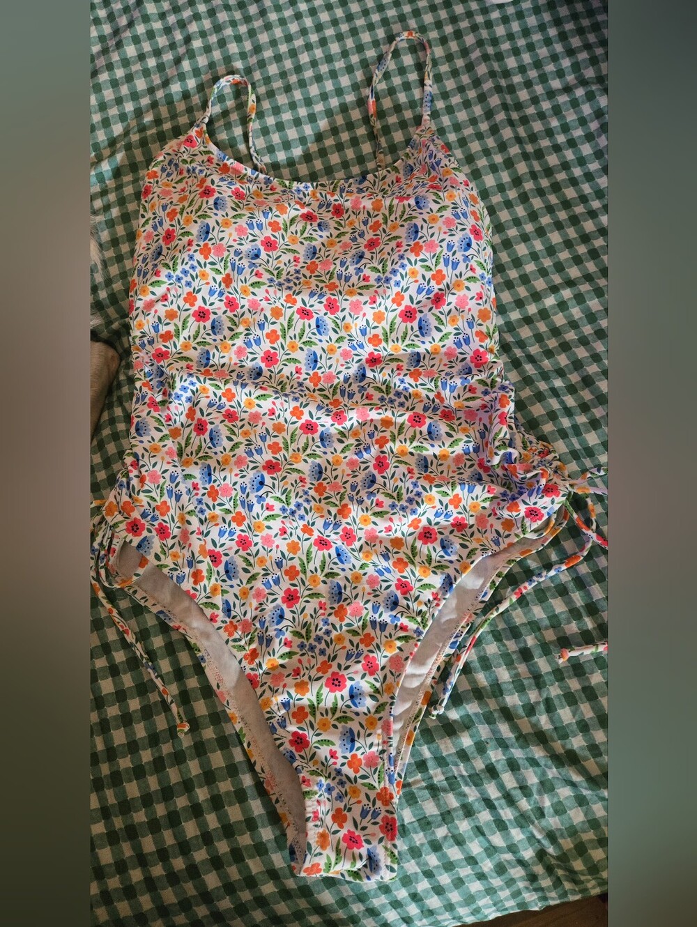 NWOT one Piece Floral Swimsuit